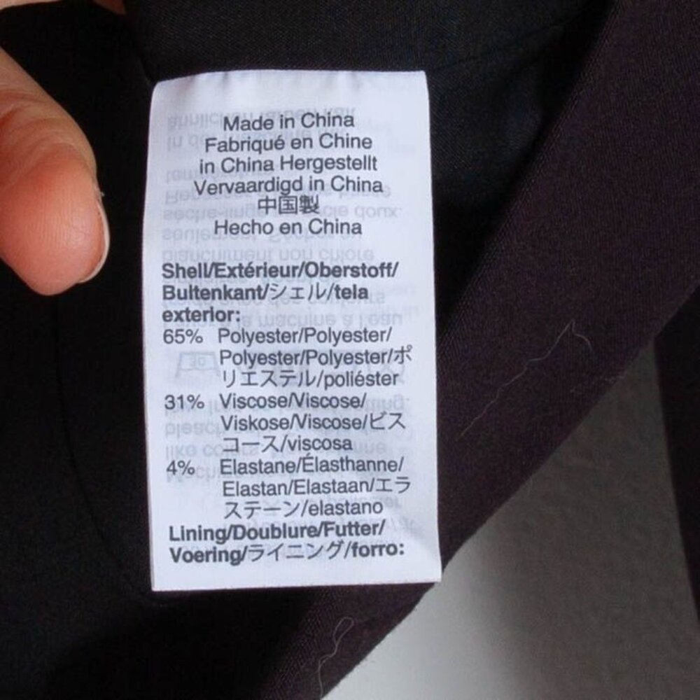 J. Crew Mercantile Womens Classic Work Blazer‎ Size 2 Black Single Breast Career - Picture 5 of 10